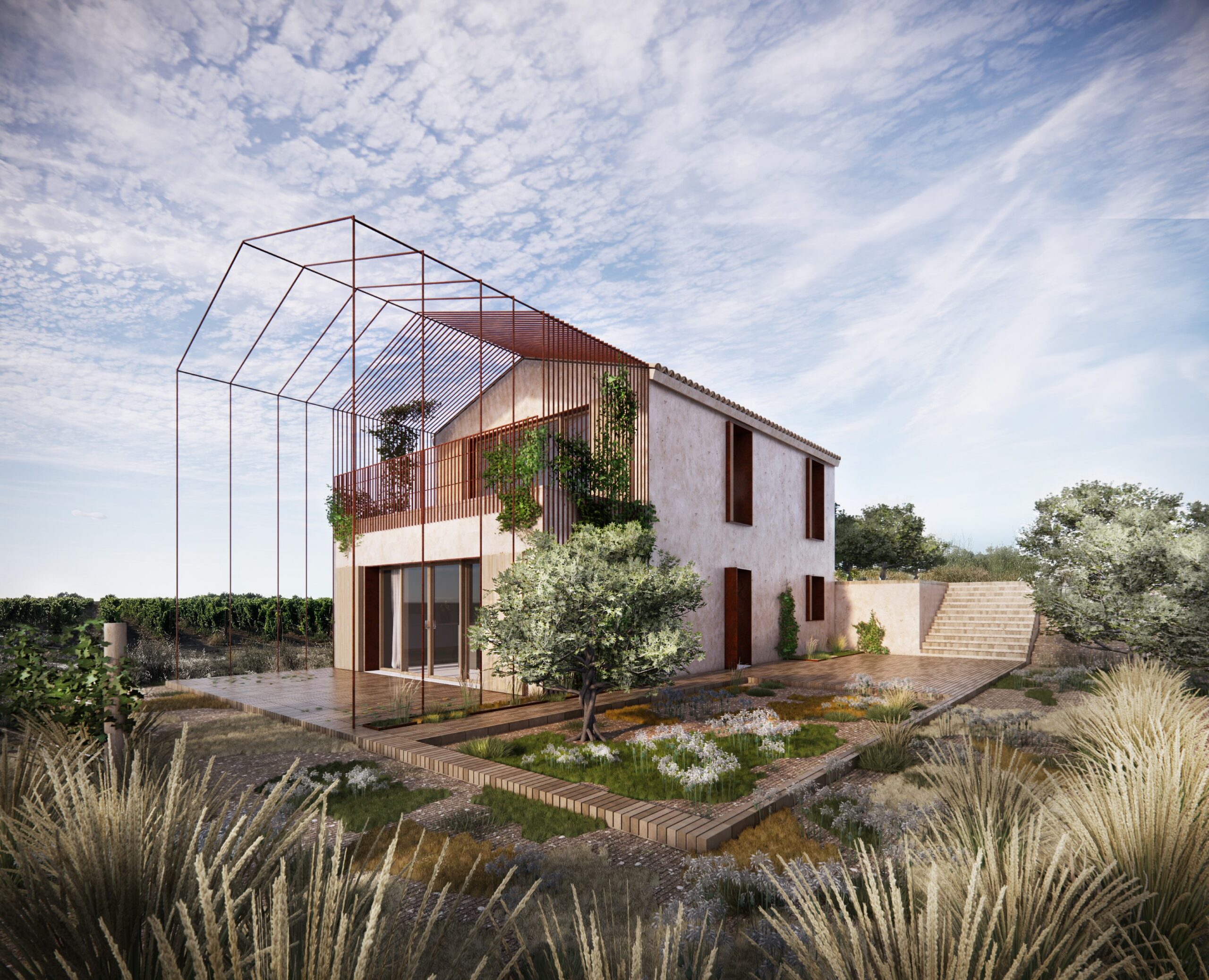 Rehabilitación de una masía – Priorat